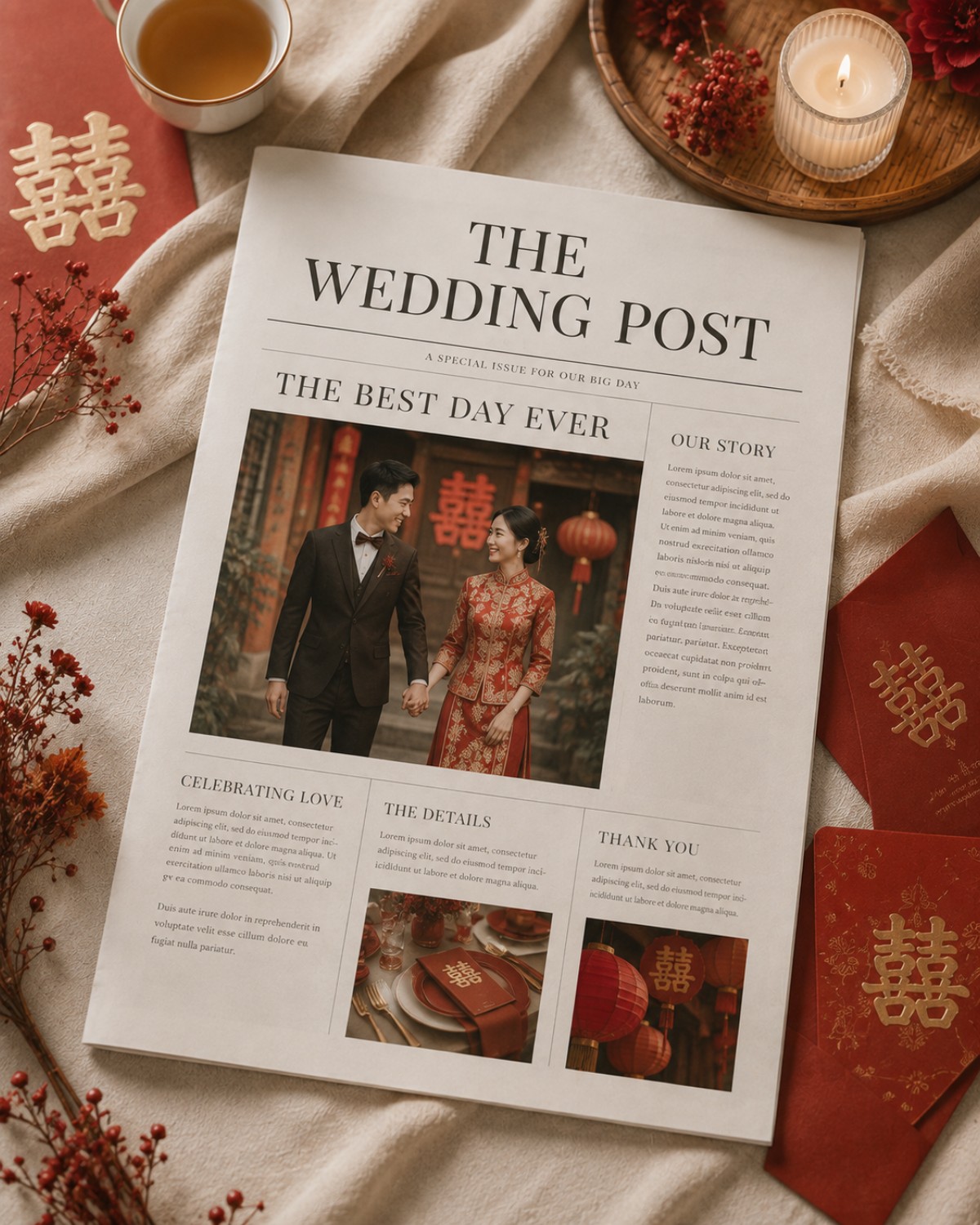 婚禮報紙